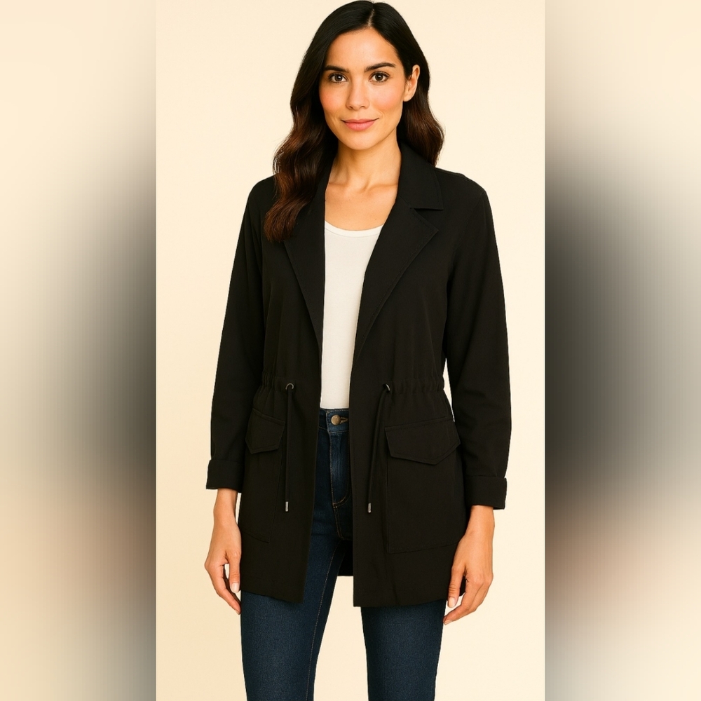 Apt. 9 Women's Black Utility Jacket